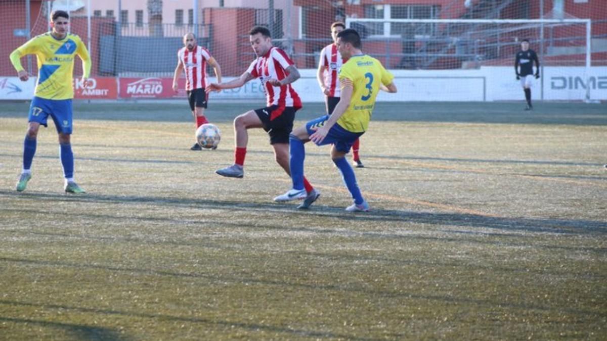 Partido entre el Valls y la Guineueta