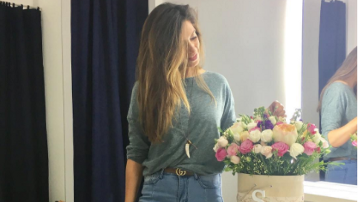 Sara Carbonero con jeans flare en Instagram