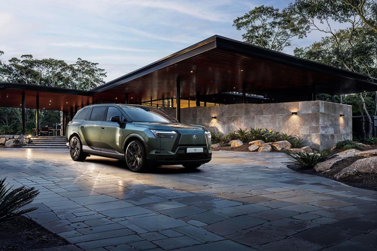 Lexus expande su ofensiva eléctrica con el TZ, su SUV más grande y refinado