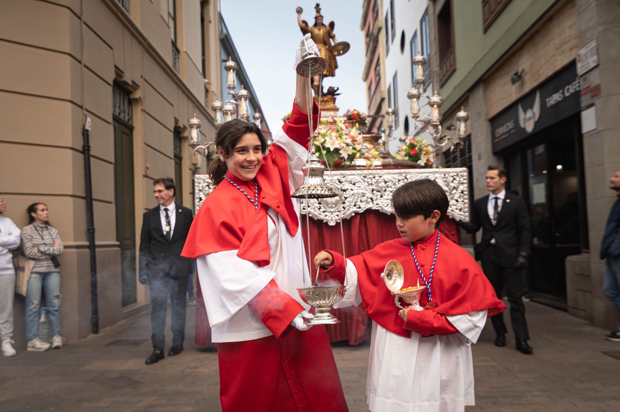 Procesión de las Hermandades y Cofradías de La Laguna por el Jubileo Diocesano
