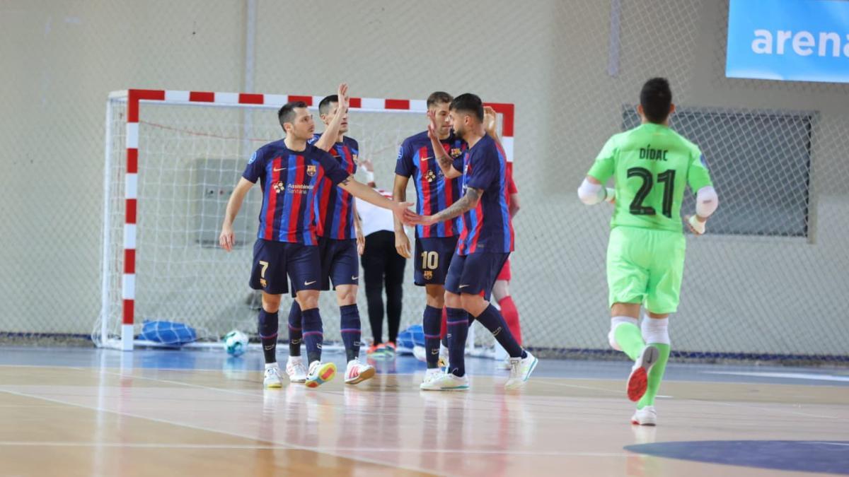 El Barça empezó la Ronda de Elite con una clara victoria