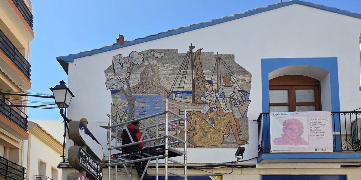 El precioso mosaico de Gastón Castelló