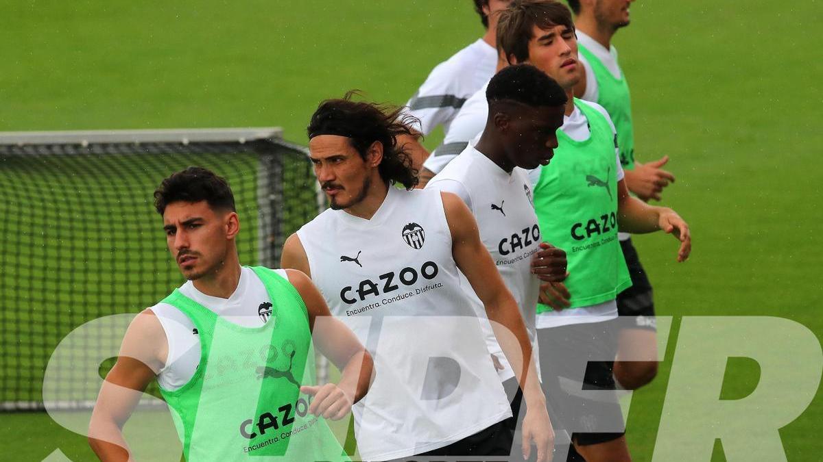 El Valencia CF se prepara con la mente puesta en el Celta