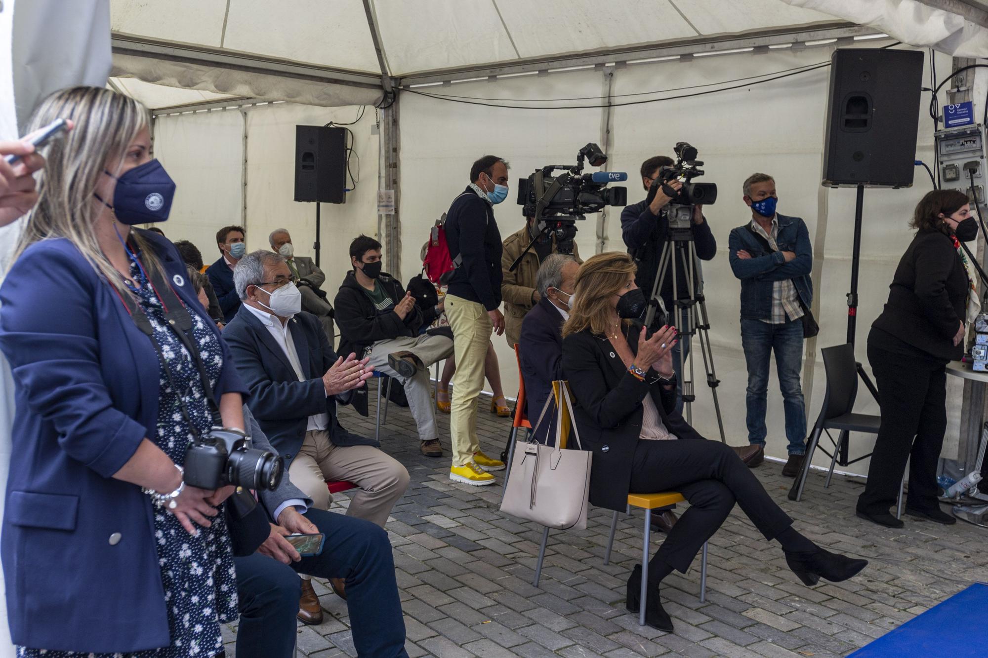 Inauguración de la feria Libroviedo