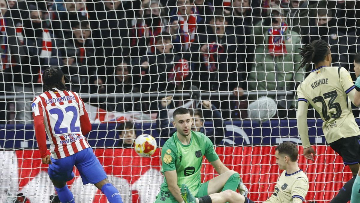 El 1x1 del Barça contra el Atlético de Madrid