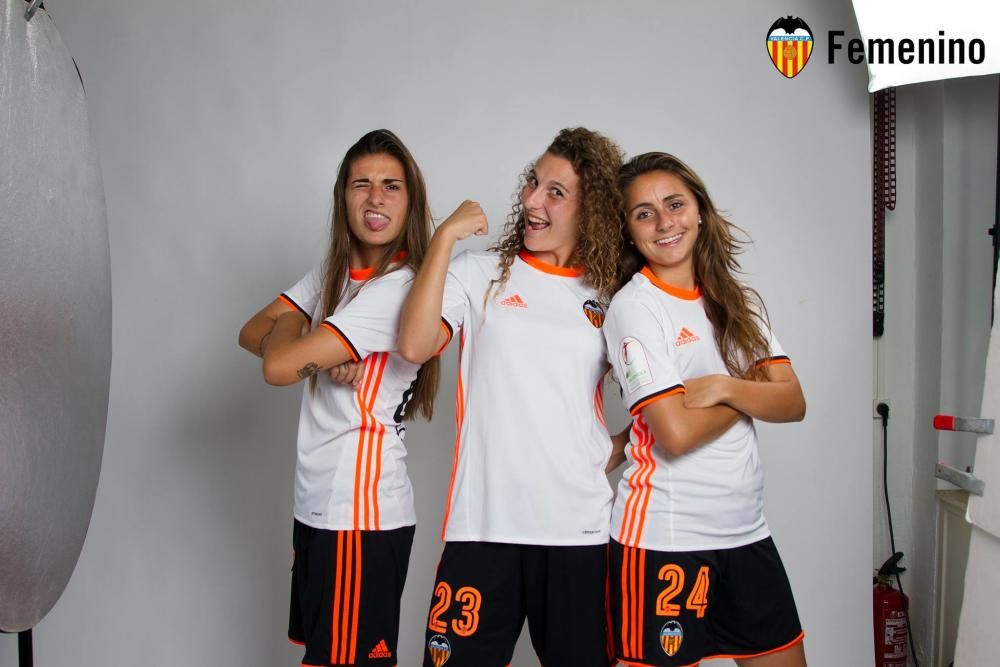 La sesión más divertida del Valencia Femenino