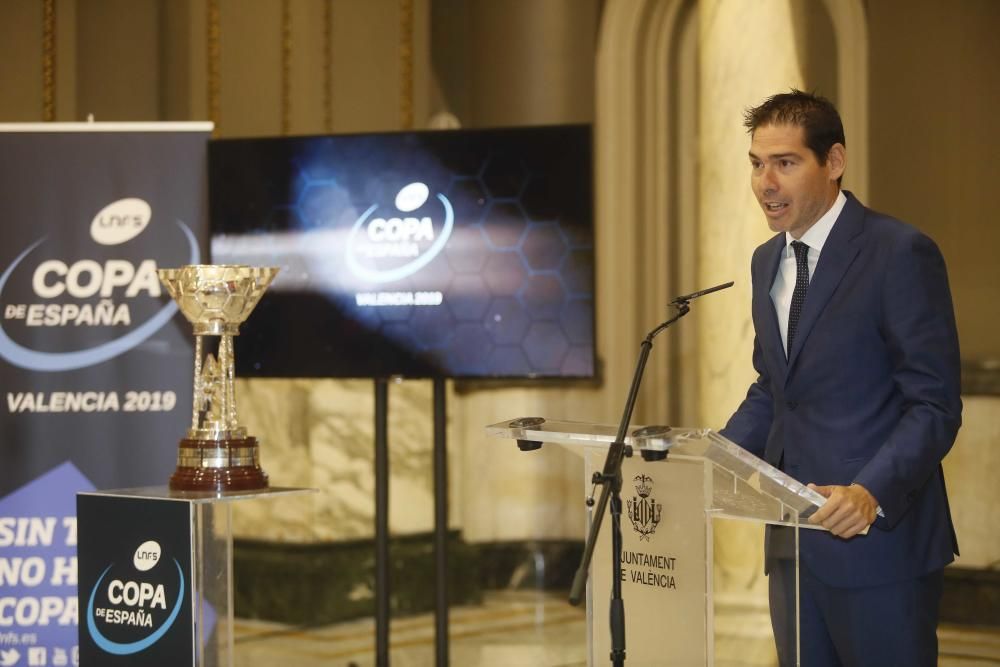 Presentación Copa de España fútbol sala Valencia