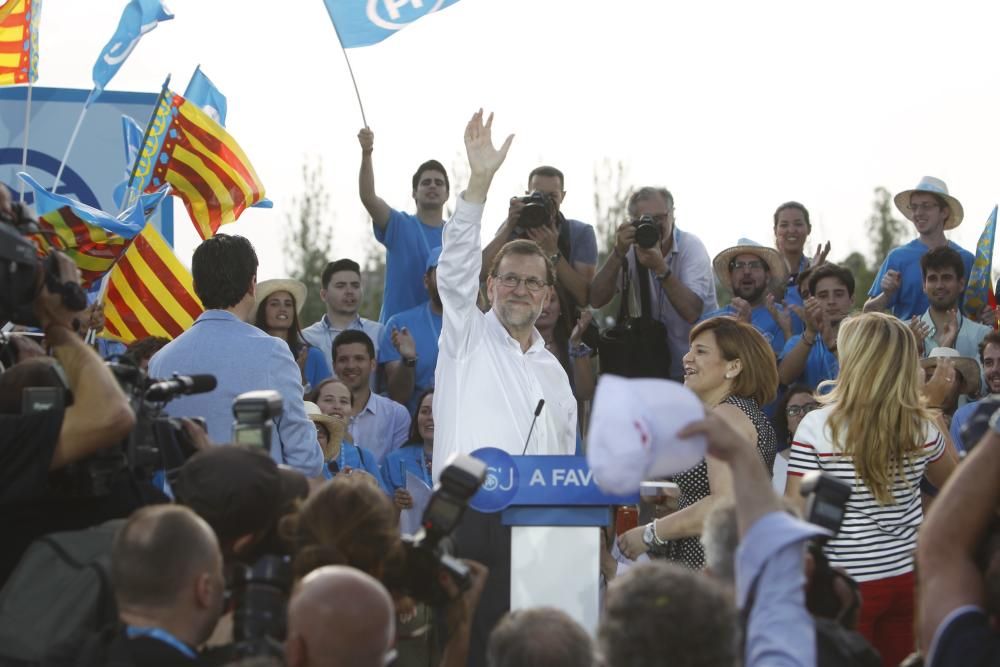 Mitin de Rajoy en Valencia