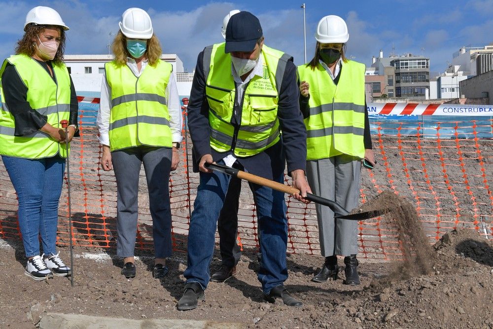 Construcción del último edificio del Área de Regeneración y Renovación Urbana (ARRU) de Tamaraceite