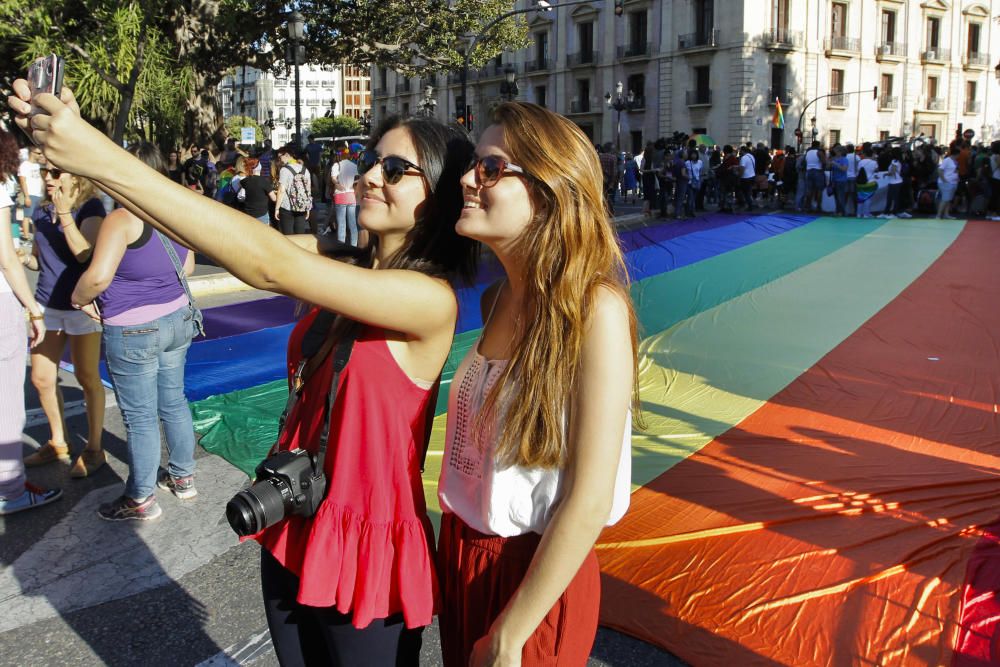 Manifestación del Orgullo LGTBi en Valencia