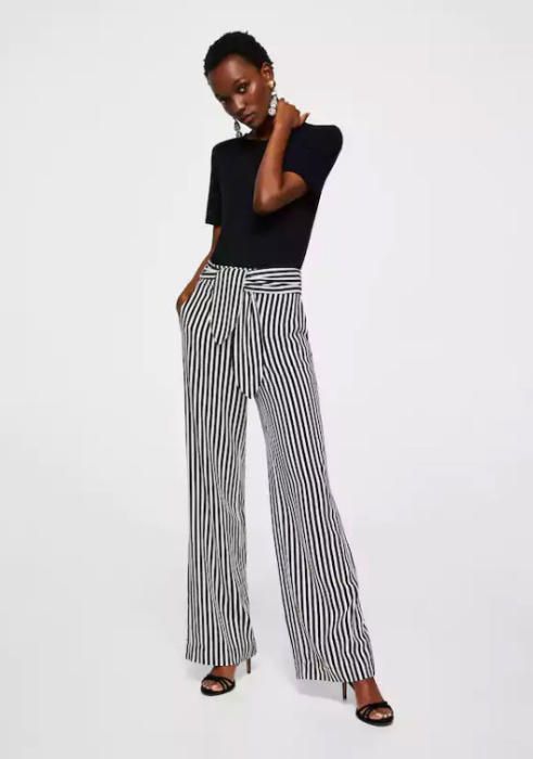 Pantalón palazzo de Mango - 25,95 euros