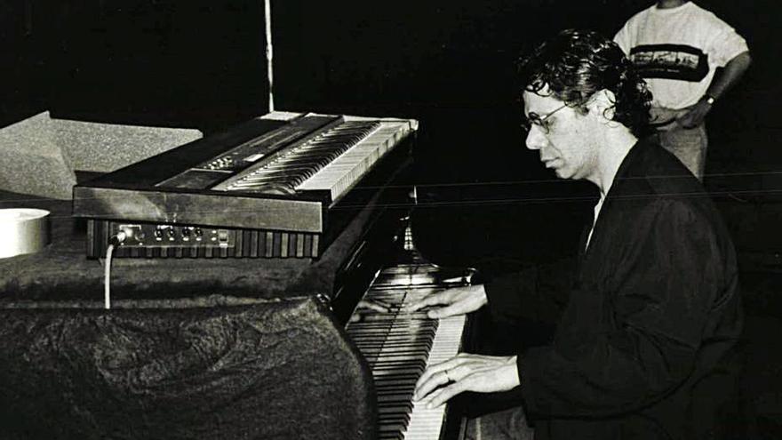 Chick Corea, en 1983 en el Auditorium de Palma.