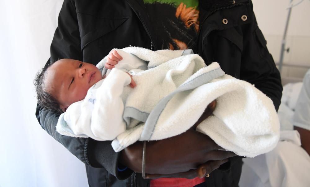 Assan, primer bebé de A Coruña en 2020