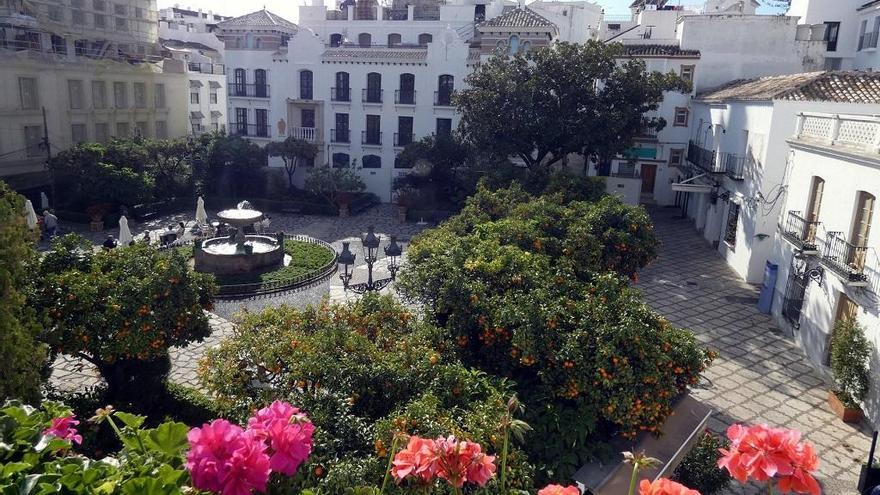 Plaza de Las Flores de Estepona.