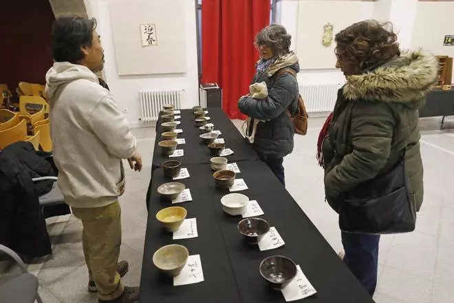 Les imatges de la celebració de l'Any nou japonès en el centre cultural La Mercè de Girona