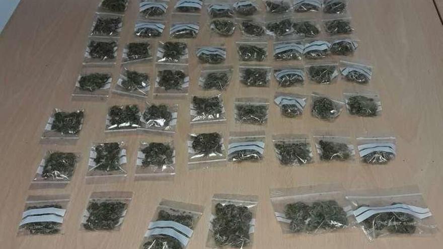 Marihuana incautada. // Guardia Civil