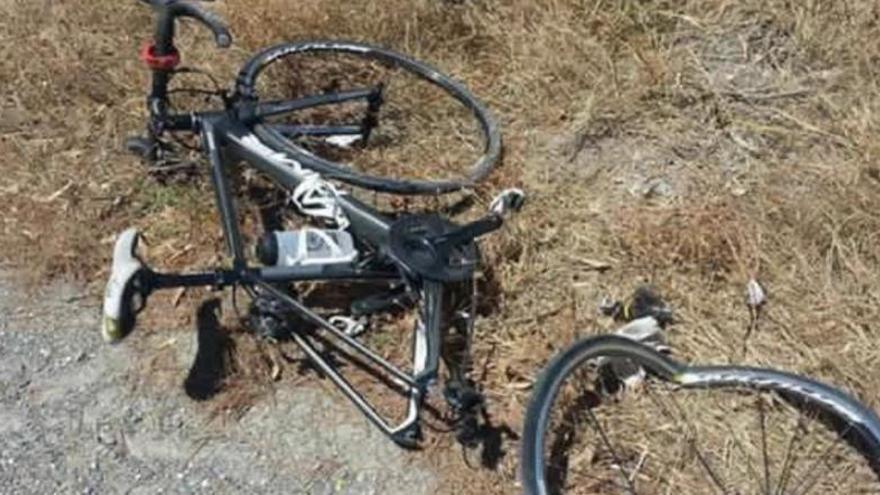 Arrolla a una ciclista en el Camino de Castilla y se da a la fuga