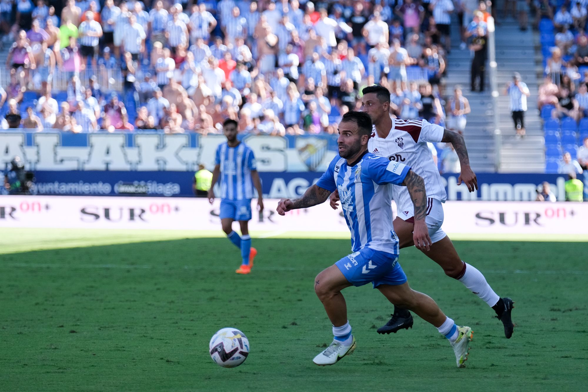 El Málaga CF - Albacete Balompié, en imágenes