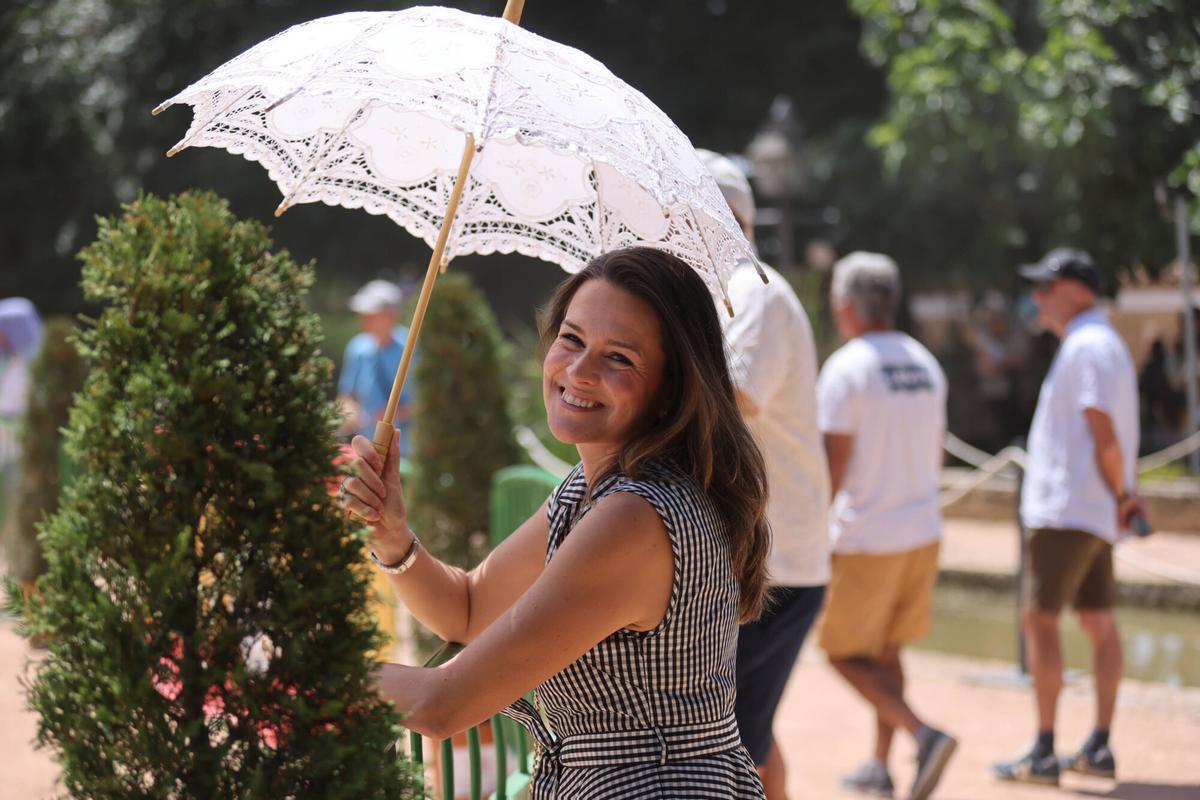 El arte ecuestre toma los Jardines del Alcázar de los Reyes Cristianos para dar el pistoletazo de salida a la Feria de Nuestra Señora de la Salud
