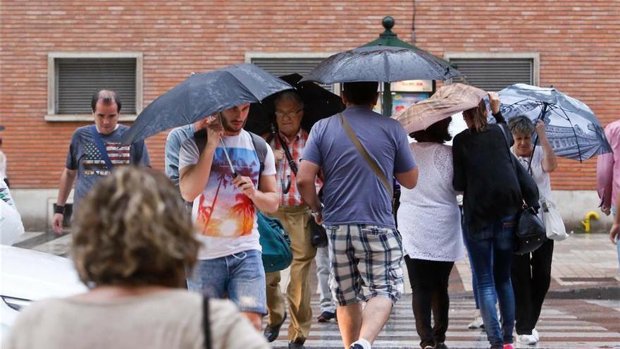 Riesgo de tormentas fuertes en el Pirineo y temperaturas altas en la ribera del Ebro