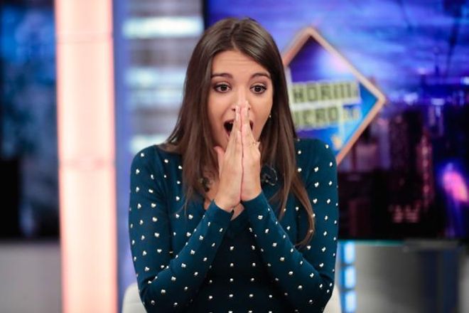 Ana Guerra, en el plató de 'El Hormiguero'