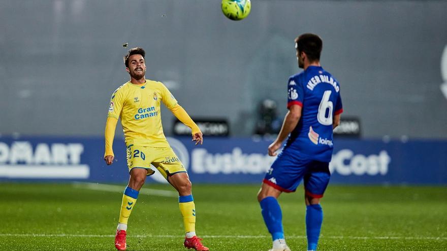 SD Amorebieta - UD Las Palmas: Un cante en Lezama (1-1)