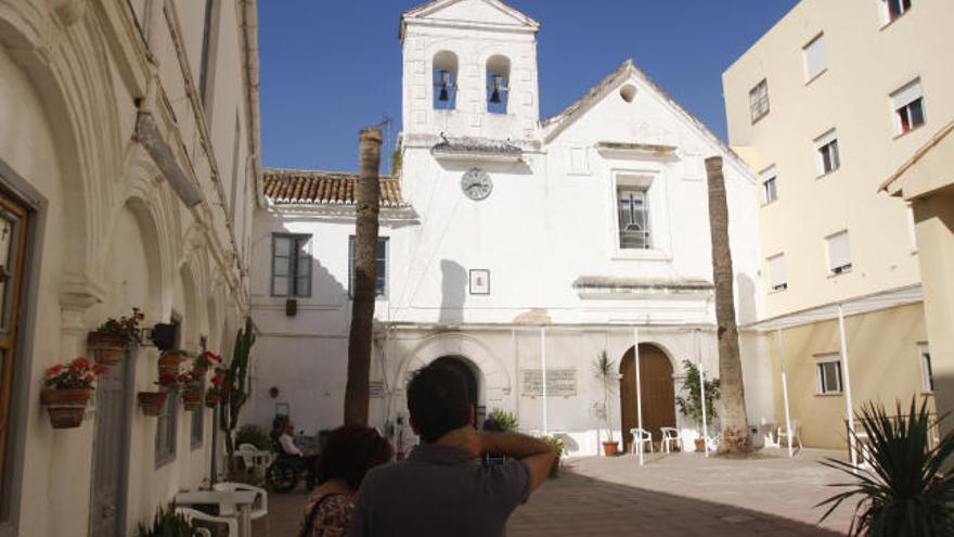 Iglesia del Asilo de los Ángeles, en el interior del complejo.