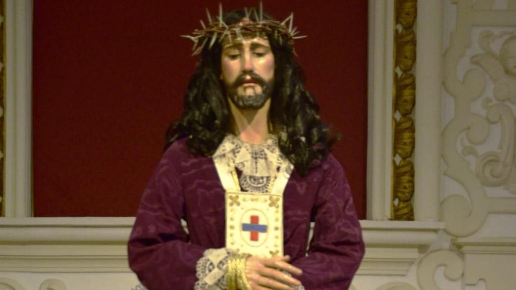 Así ha quedado el Cristo de Medinaceli tras su restauración