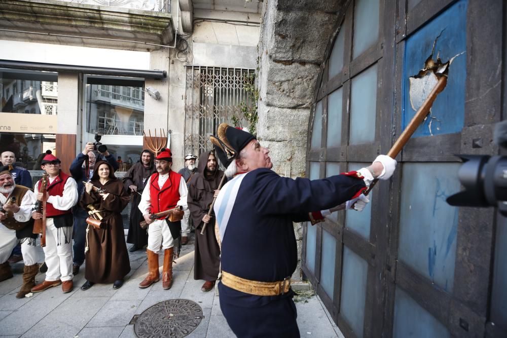 Vigo expulsa a los franceses con un mes con un mes de retraso.