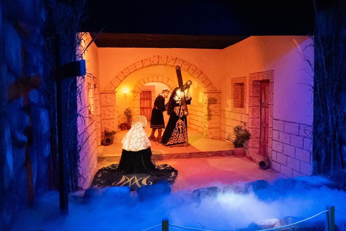 Arreglo de Jesús de Natzaré en Alberic.