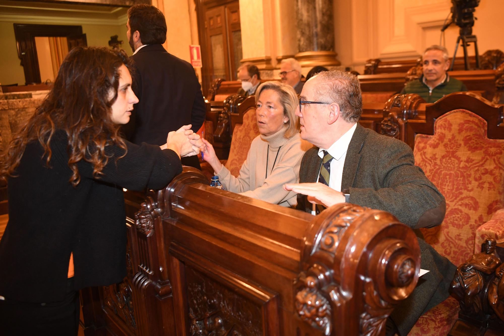 Pleno en A Coruña