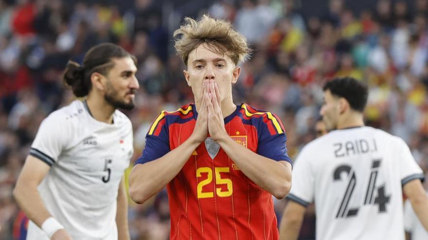 Amistoso de selecciones: España - Irak, en imágenes