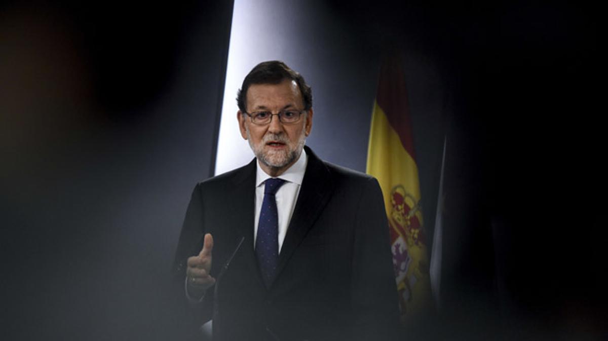 Rajoy ha concedit una roda de premsa amb preguntes.