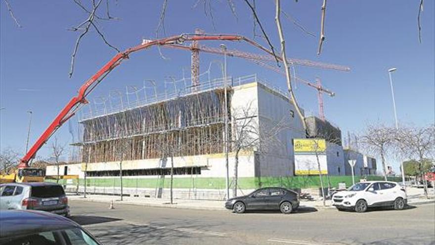 El nuevo palacio de justicia ya muestra parte de su estructura