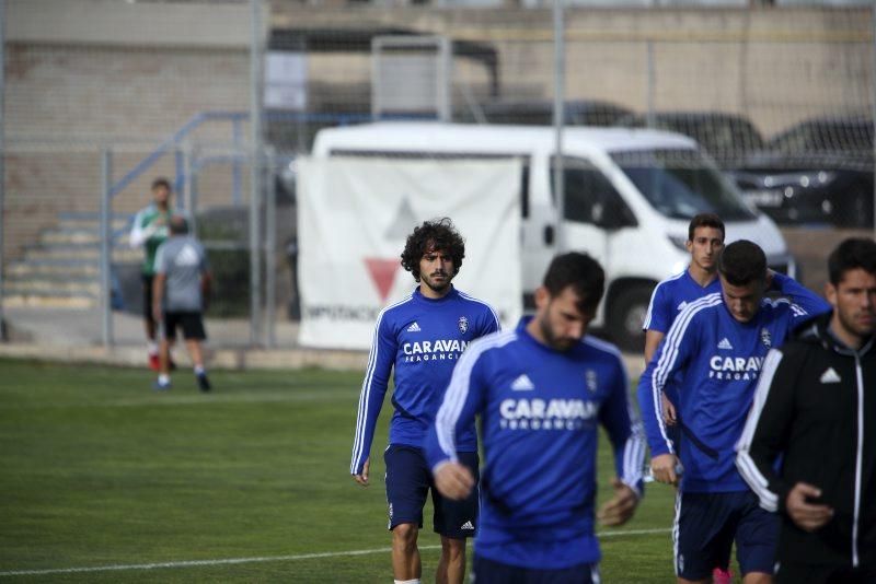 EL Zaragoza prepara el partido contra el Mirandés