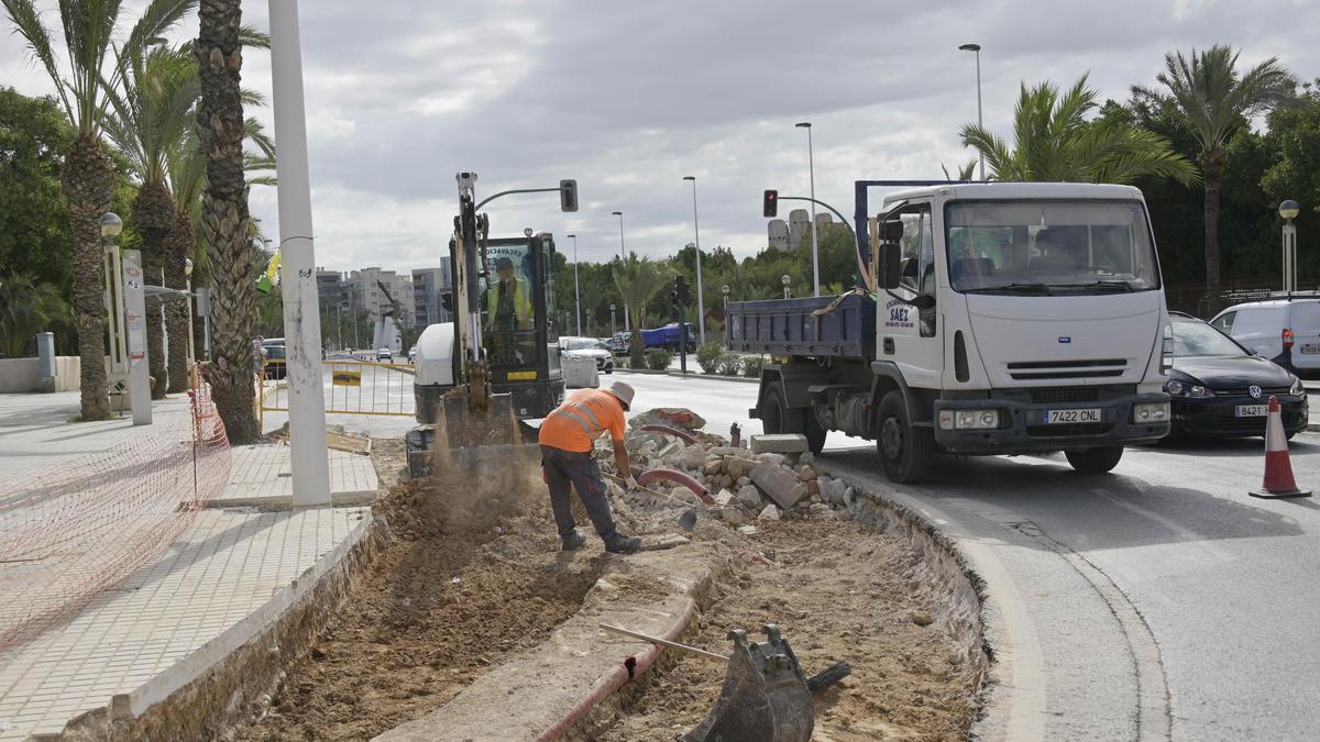 Las obras del carril-bici acabarán en ocho meses