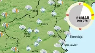 Adiós a la lluvia en Murcia a partir de este día: "10% de probabilidad"