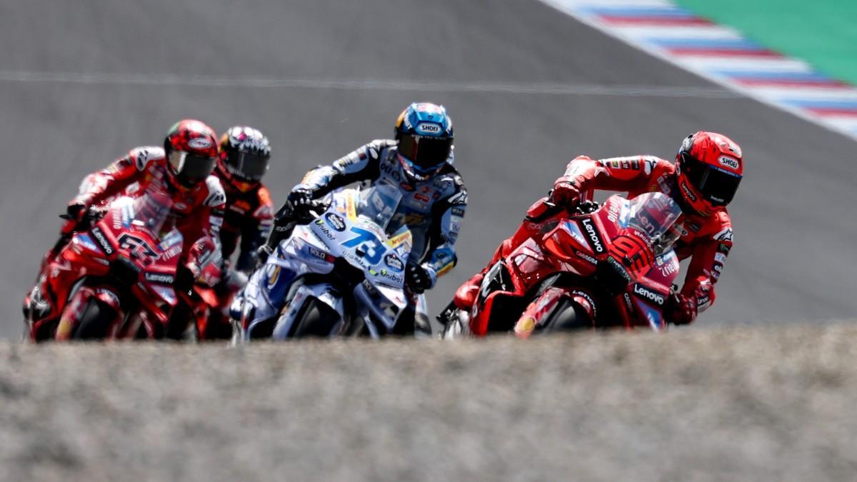 Àlex Marquez (73), durante el fin de semana en Brno