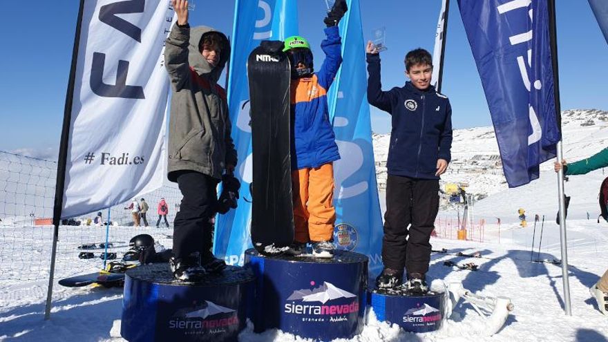 Buenos resultados del We Snow Asturias en la Copa España SBX