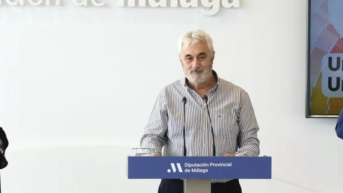 El alcalde de Carratraca, Antonio Sepúlveda