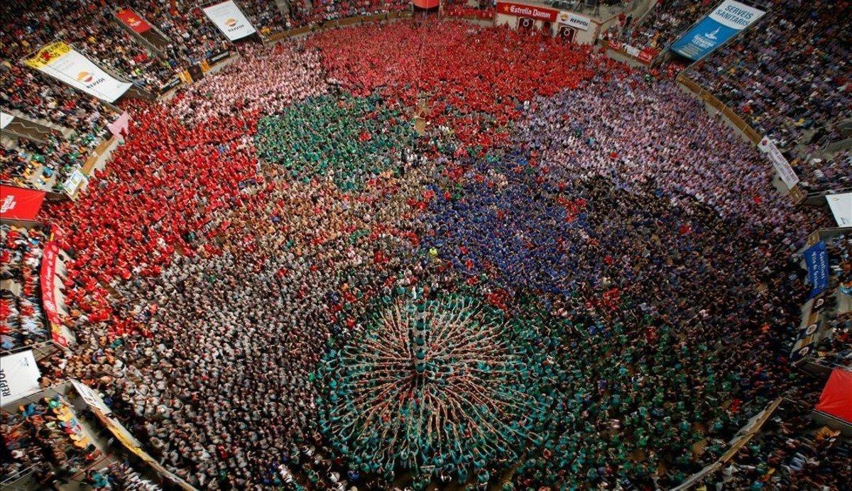 Castellers de Vilafranca.