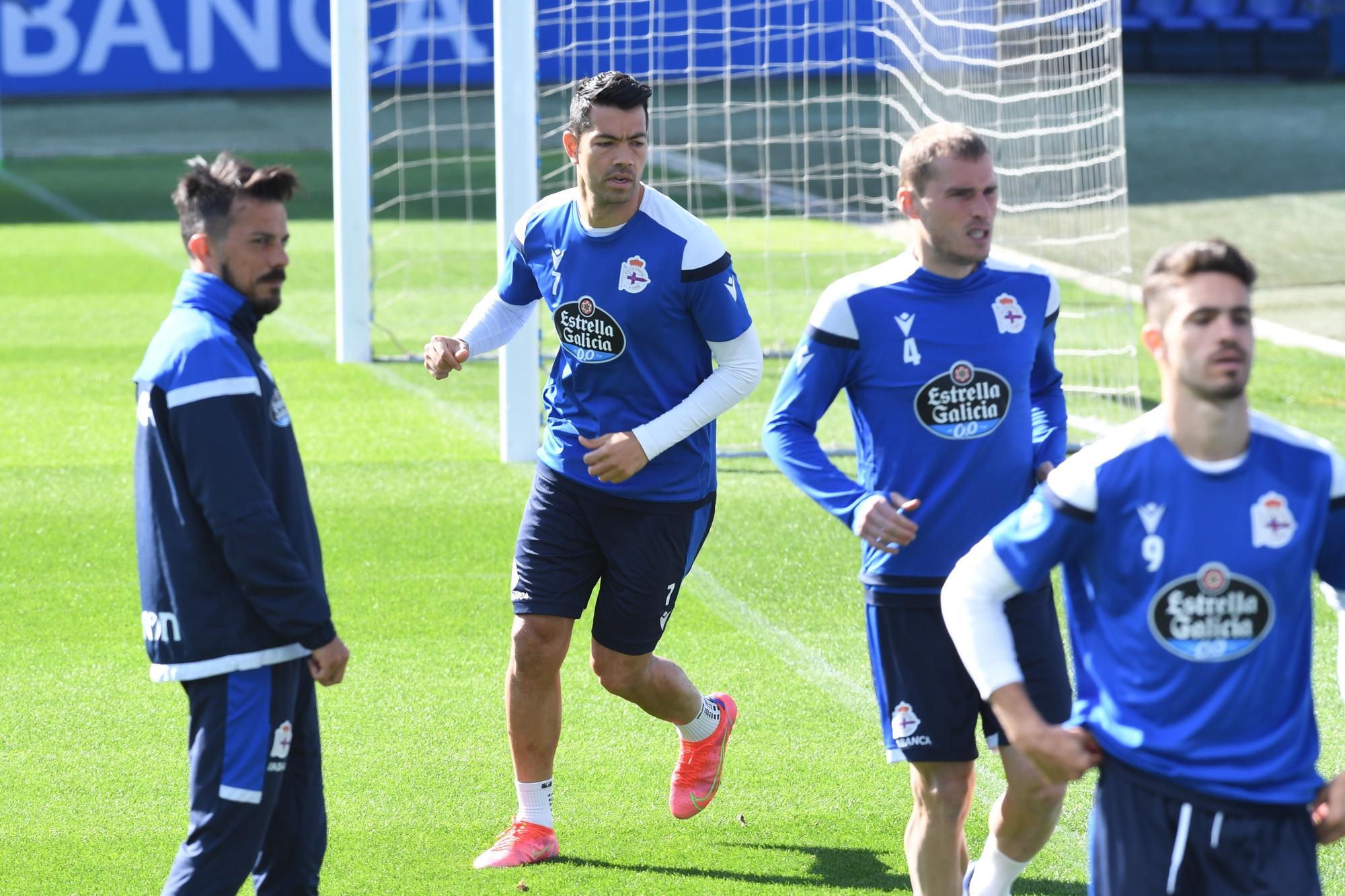 Último entrenamiento antes de medirse al Zamora