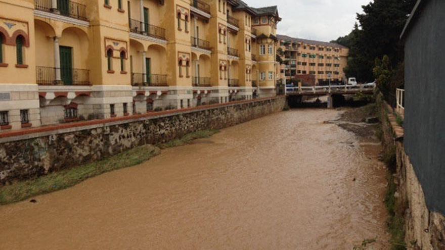 Instantánea de las inundaciones de febrero de 2017.