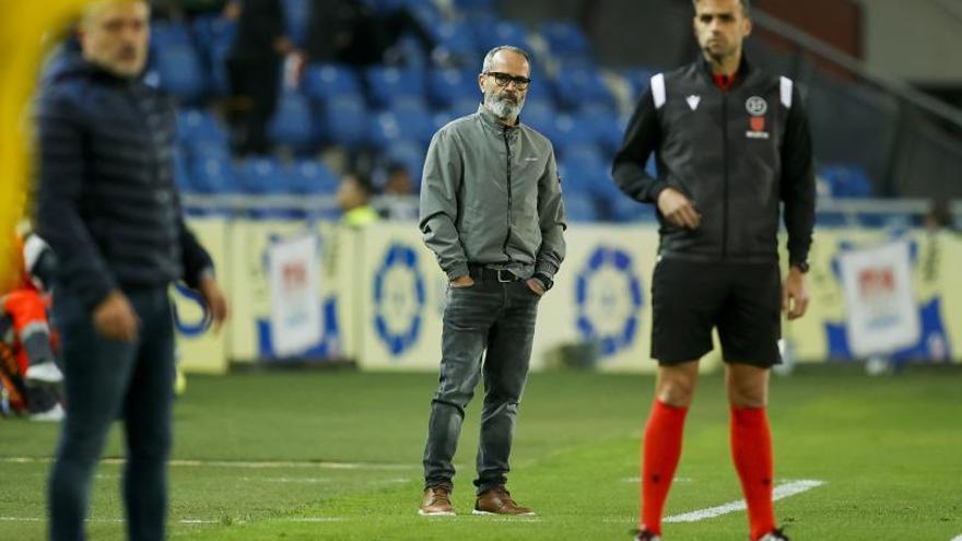 Álvaro Cervera, ayer, ante Las Palmas. | Área 11