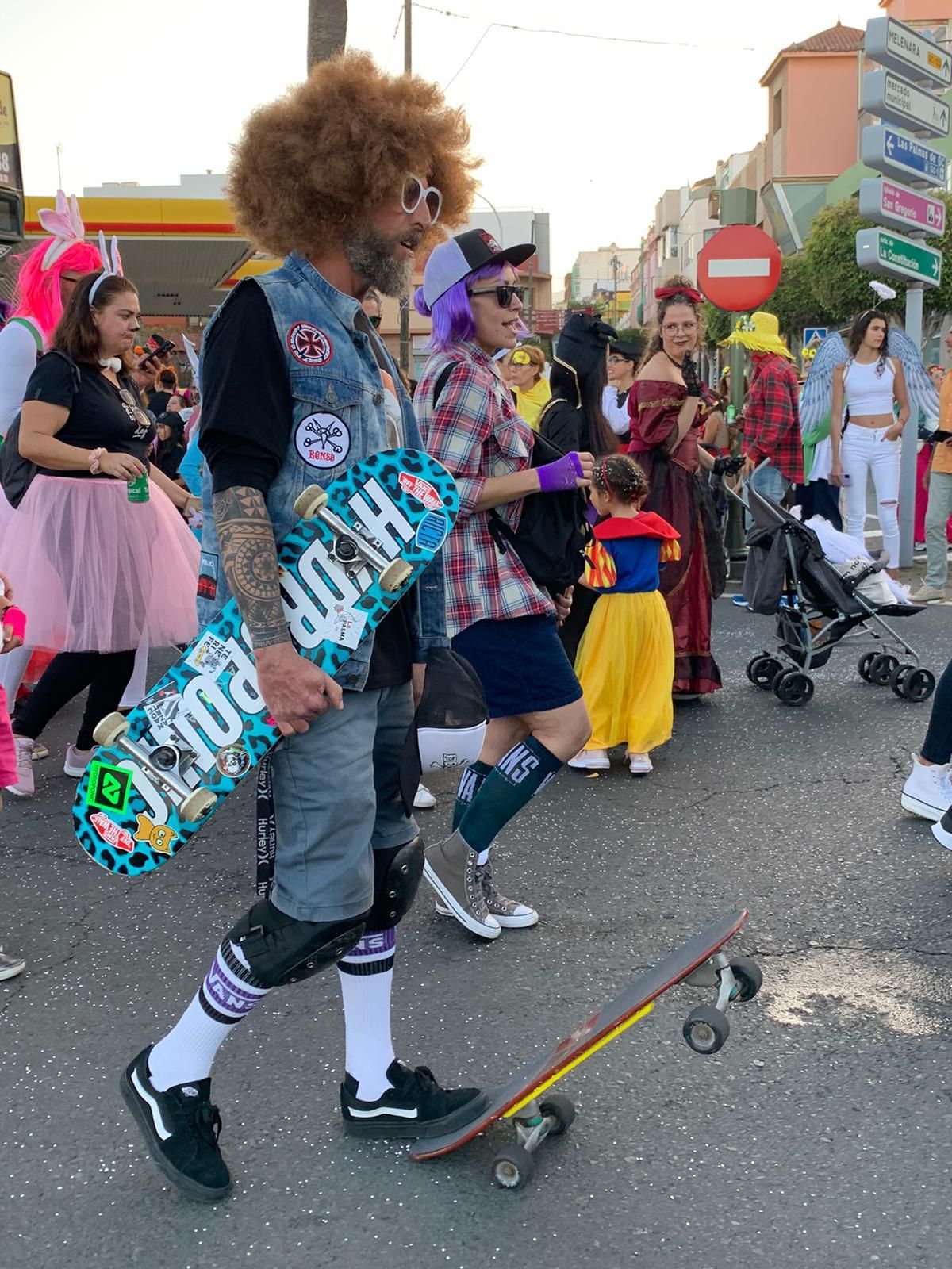 Cabalgata del carnaval de Telde 2023