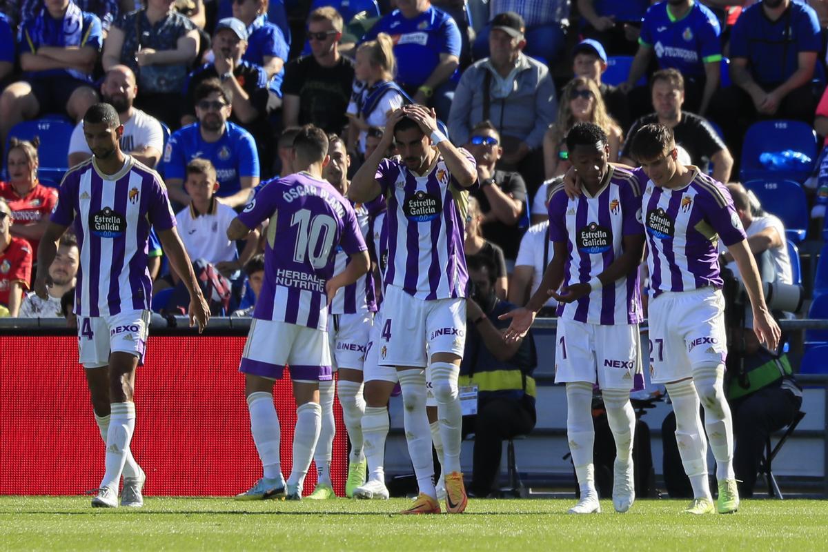 Resumen, goles y highlights del Getafe 2-3 Real Valladolid de la jornada 7 de la Liga Santander