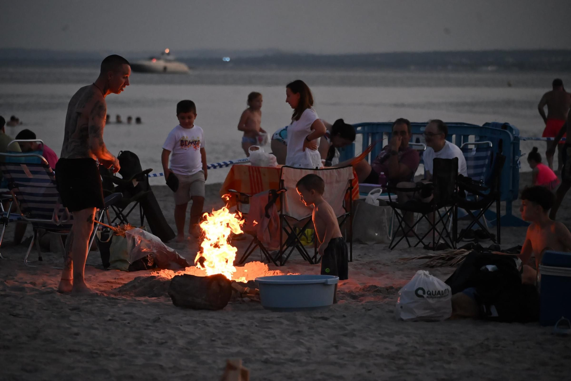 Máximo control a las hogueras en las playas
