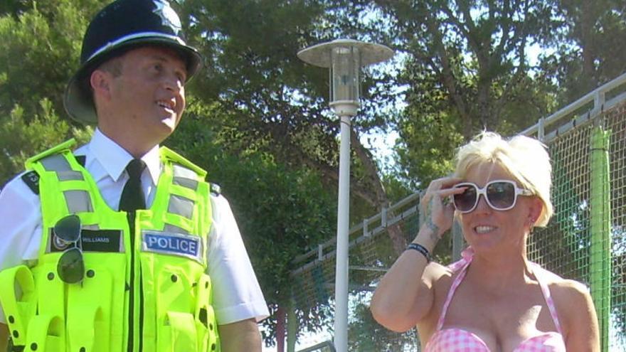 Policías británicos ya patrullan en zonas turísticas como Magaluf