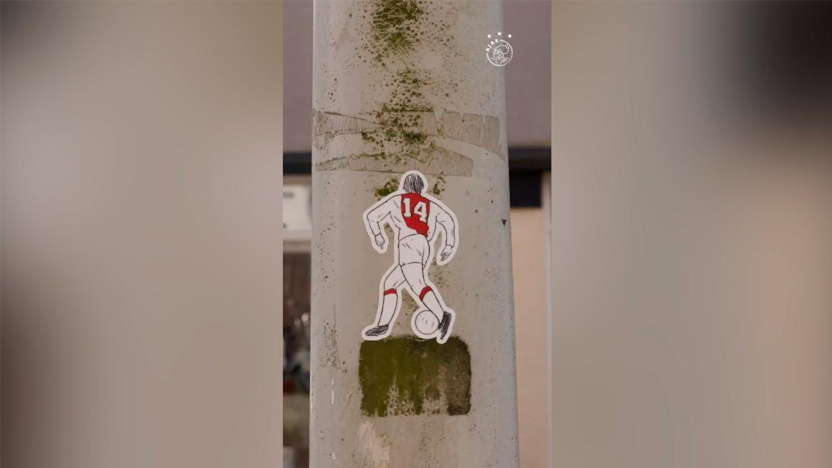 Ajax celebra el 77º aniversario de Cruyff con este vídeo ingenioso