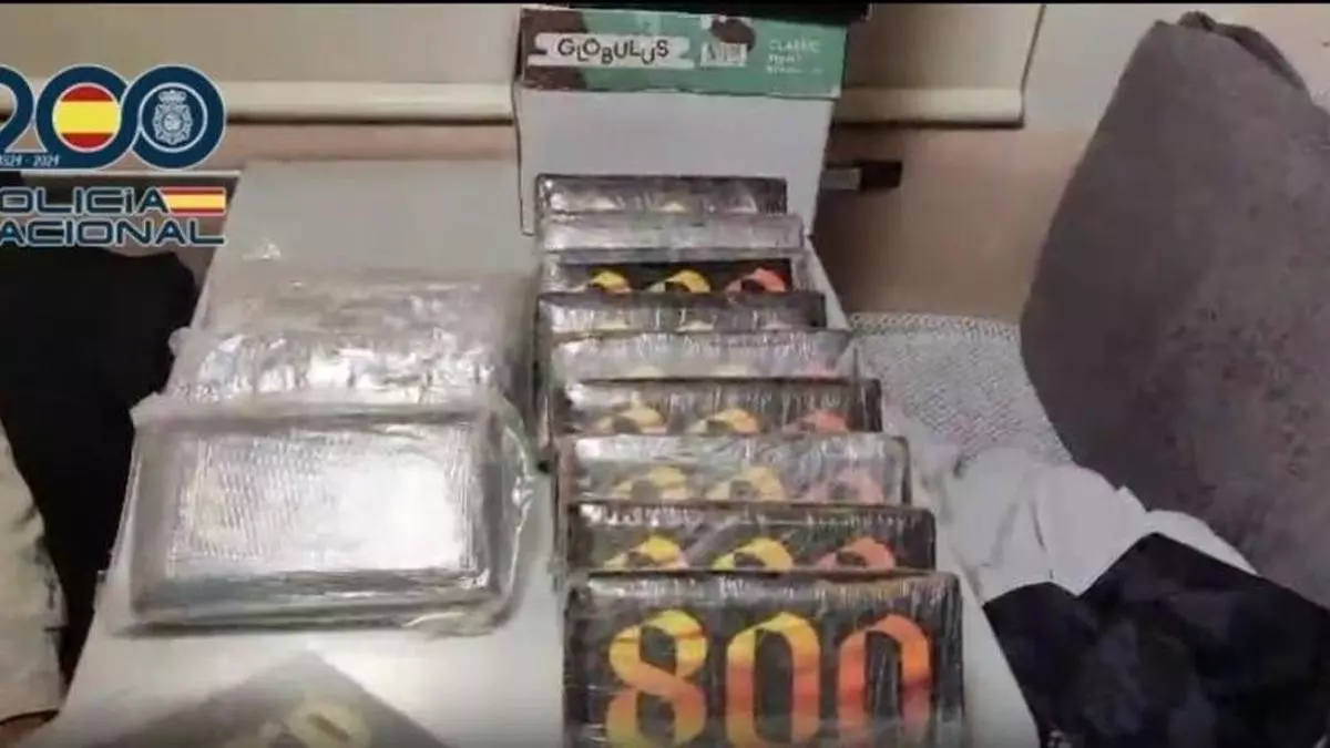Intervienen 21 de kilos de cocaína en una autocaravana en Costa Teguise, en Lanzarote